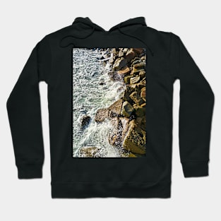 Redondo Beach Pier Waves Crashing Hoodie